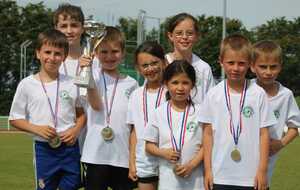 Le Club Athlétique Luçonnais brille à la rencontre École Athlé – Poussin de Montaigu