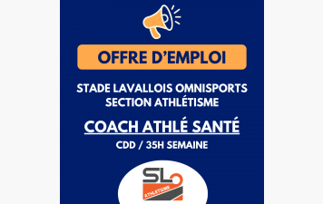 Offre d'emploi (CDD) - Stade Lavallois Omnisports section Athlétisme