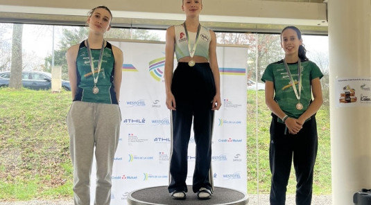 Les athlètes du CAL brillent aux championnat régionaux en salle avec plusieurs podiums et records personnel